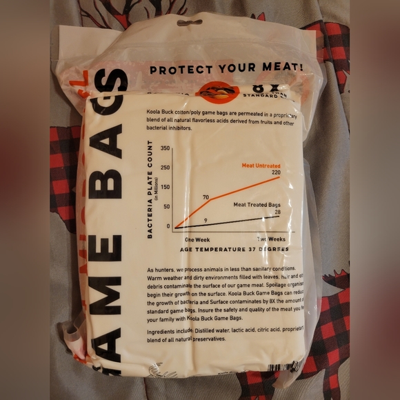 Antibacterial game bags - Picture 2 of 2